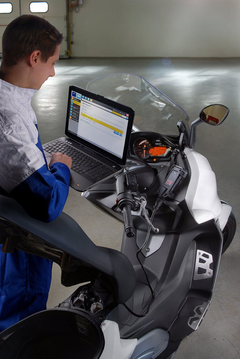 TXBe escáner para motos - DTC tools soluciones inteligentes